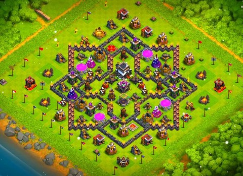 部落冲突九本怎么打[图2]