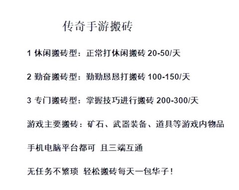 热血传奇手游怎么赚钱[图1]