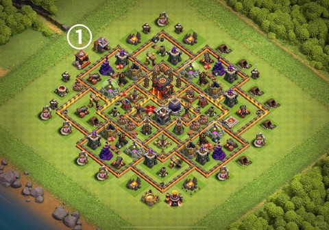 部落冲突打十本怎么打[图1]