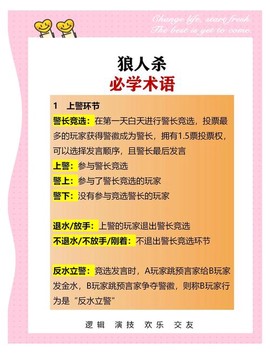 狼人杀狼人如何发话[图1]