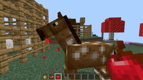 手机我的世界怎么骑马[图2]